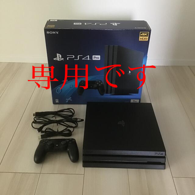 ゲームソフトゲーム機本体SONY PlayStation4 Pro 本体 CUH-7200BB01