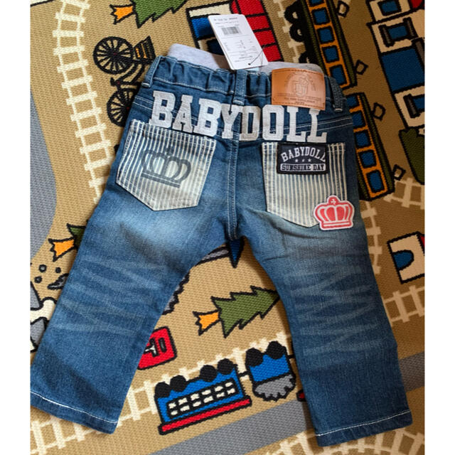 BABYDOLL(ベビードール)のSALE！ ベビードール ジーンズ 80cm キッズ/ベビー/マタニティのベビー服(~85cm)(パンツ)の商品写真