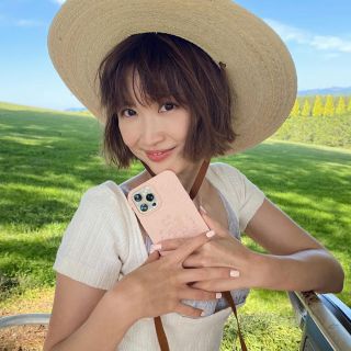 那須ファームヴィレッジ　紗栄子　casetify iPhone12/12pro(iPhoneケース)