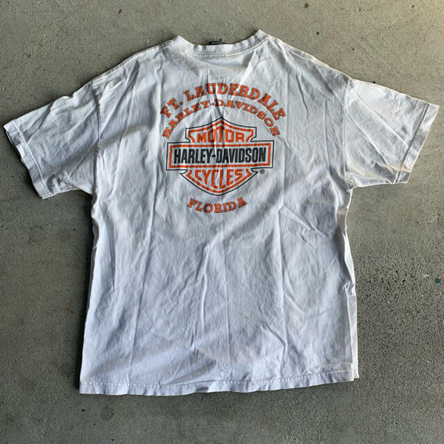 Harley Davidson(ハーレーダビッドソン)の超希少 ハーレーダビッドソン イーグル XL メンズのトップス(Tシャツ/カットソー(半袖/袖なし))の商品写真