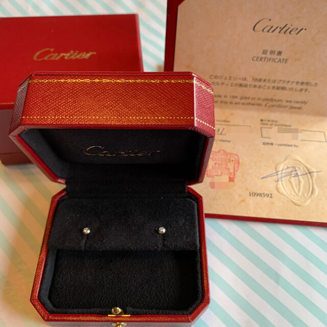 Cartier(カルティエ)のカルティエ☆ダイヤモンドピアス レディースのアクセサリー(ピアス)の商品写真