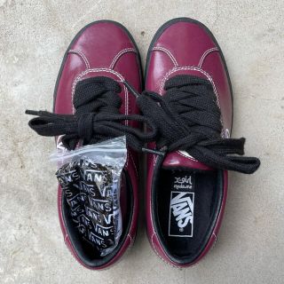 エックスガール(X-girl)のX-girl × VANS × MADE ME スニーカー BURGUNDY(スニーカー)