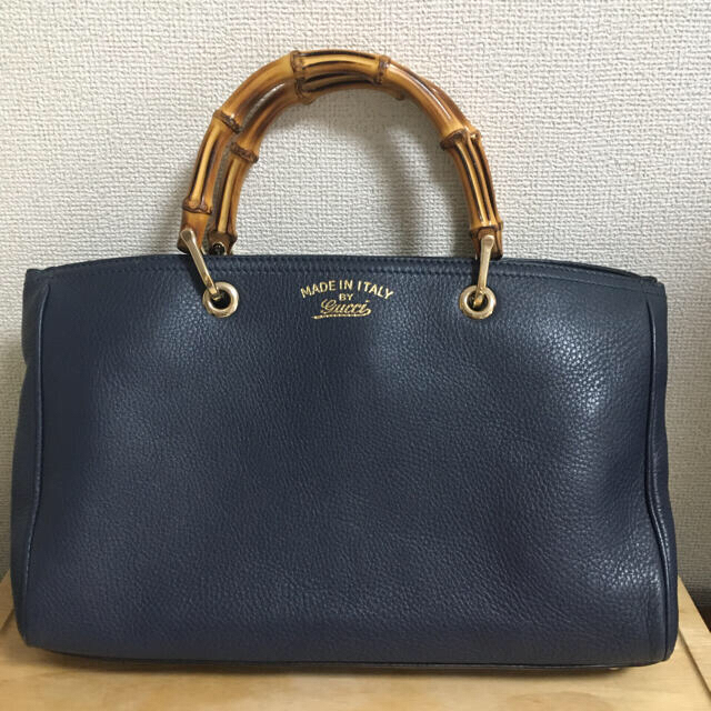 柔らかい Gucci - お値下げ【超美品】GUCCI バンブーショッパー トート ...