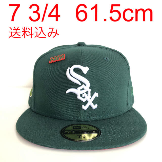 つば裏レッドツバ裏レッド New Era Cap 3/4 ニューエラ ソックス キャップ