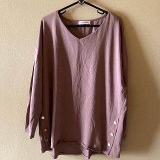 美品・4L長袖カットソー♡ブラウン♡(カットソー(長袖/七分))