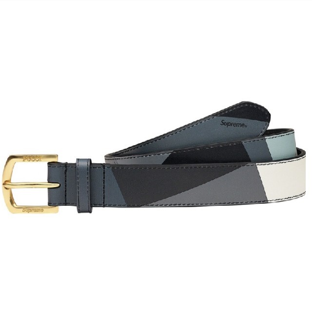 Supreme(シュプリーム)のSupreme Emilio Pucci Belt Black S/M メンズのファッション小物(ベルト)の商品写真