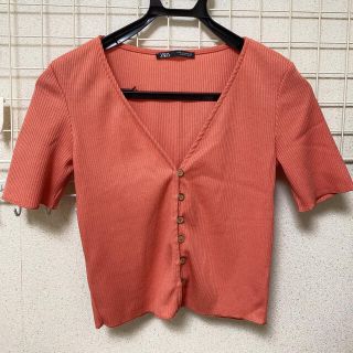 ザラ(ZARA)のZARAトップス(Tシャツ(半袖/袖なし))