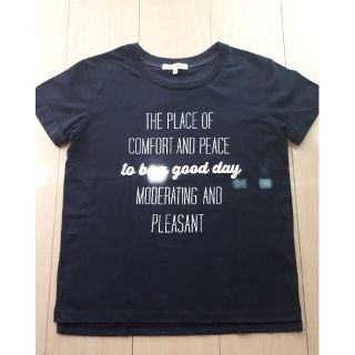 グローバルワーク(GLOBAL WORK)のGLOBAL WORK　黒　Ｓ　Ｔシャツ　(Tシャツ(半袖/袖なし))