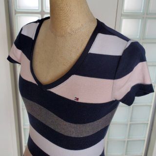 トミーヒルフィガー(TOMMY HILFIGER)のトミーヒルフィガー　ボーダーTシャツ(Tシャツ(半袖/袖なし))