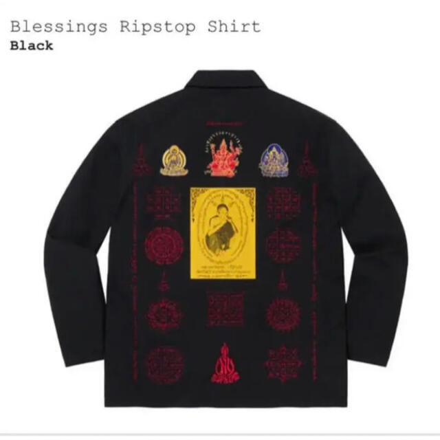 Supreme Blessings Ripstop Shirt Black S