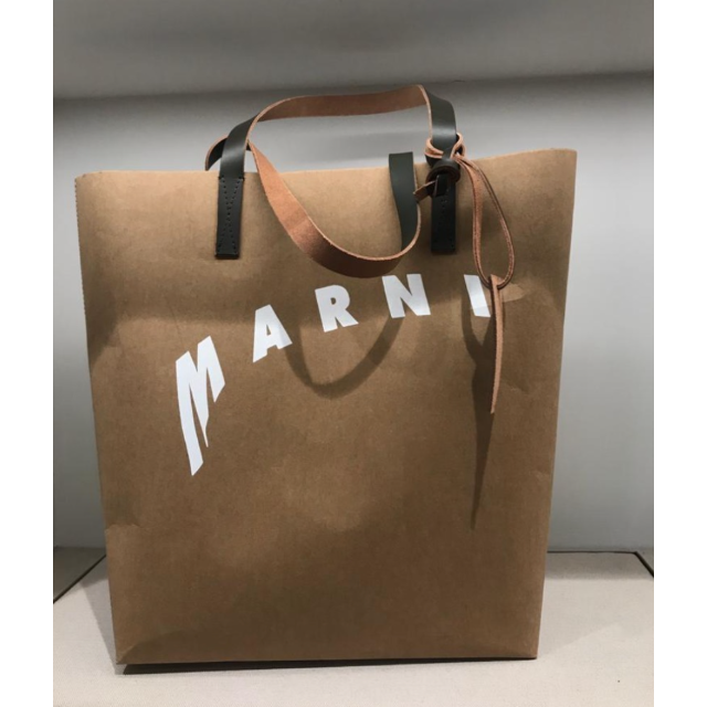 MARNI セルロース製 ショッピングバッグ-