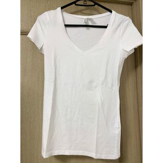 エイチアンドエム(H&M)のH&M#白Tシャツ#サイズS(Tシャツ(半袖/袖なし))
