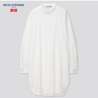 ユニクロ(UNIQLO)のUNIQLO ines スタンドカラーシャツ(シャツ/ブラウス(長袖/七分))