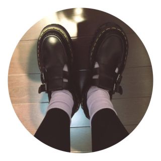 ドクターマーチン(Dr.Martens)のDr.Martens ダブルソール　UK4(ローファー/革靴)