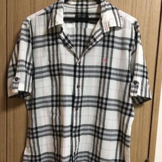 バーバリーブラックレーベル(BURBERRY BLACK LABEL)のバーバリーブラックレーベル　半袖シャツ(シャツ)