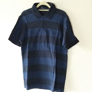 フレッドペリー(FRED PERRY)の【FRED PERRY】ボーダー柄 ポロシャツ(ポロシャツ)