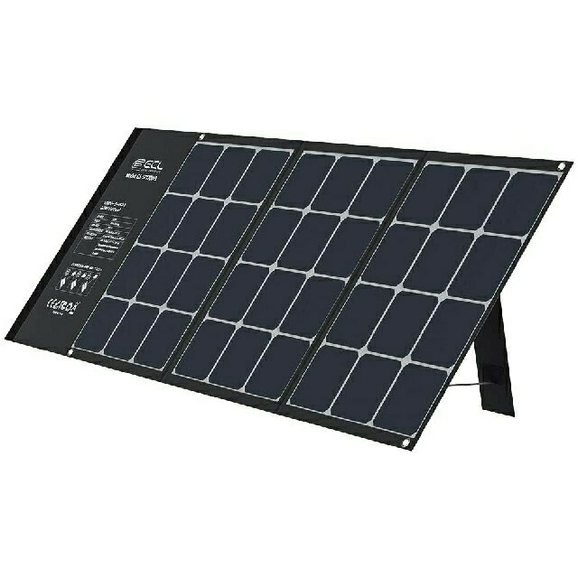 ECL 120Wソーラーパネル  太陽光パネル　防災グッズ