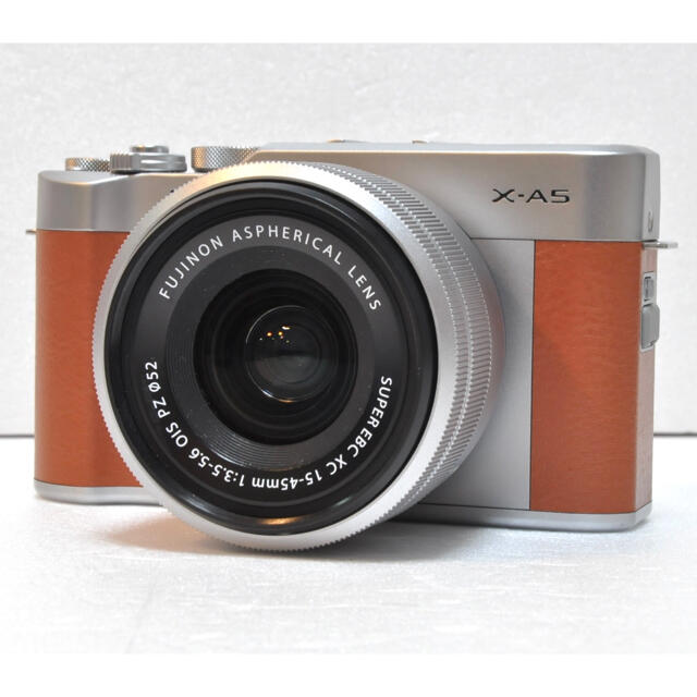 ◇極美品◇FUJIFILM X-A5 15-45mmレンズキット 人気ブラウン 人気の