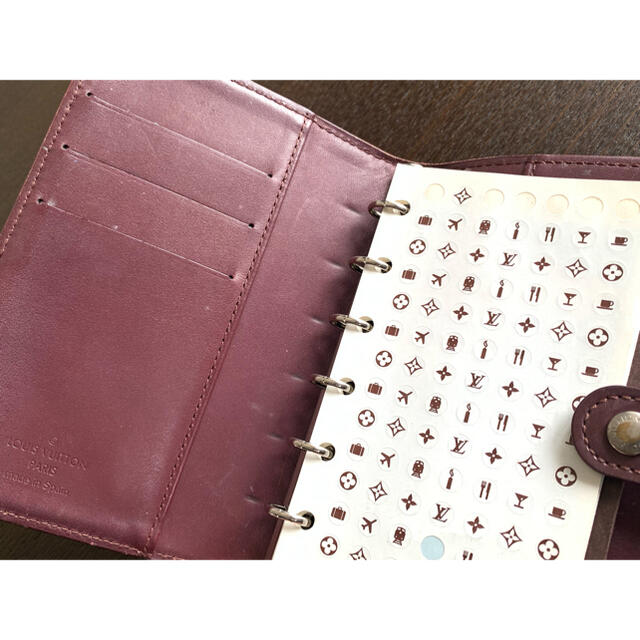贅沢屋の LOUIS VUITTON ルイヴィトン ヴェルニ アジェンダ 手帳カバー