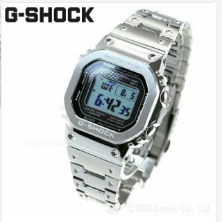 ジーショック(G-SHOCK)のG-SHOCK フルメタル シルバー　木村拓哉　GMW-B5000D-1JF(腕時計(デジタル))