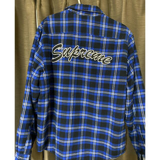 シュプリーム(Supreme)のSUPREME Arc Logo Quilted Flannel Shirt (シャツ)