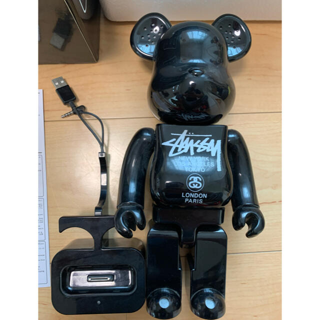 STUSSY 400% ベアブリックスピーカー BE@RBRICK ステューシー-