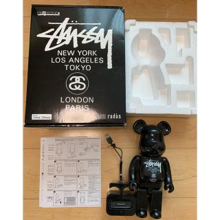 メディコムトイ(MEDICOM TOY)のSTUSSY 400% ベアブリックスピーカー BE@RBRICK ステューシー(その他)