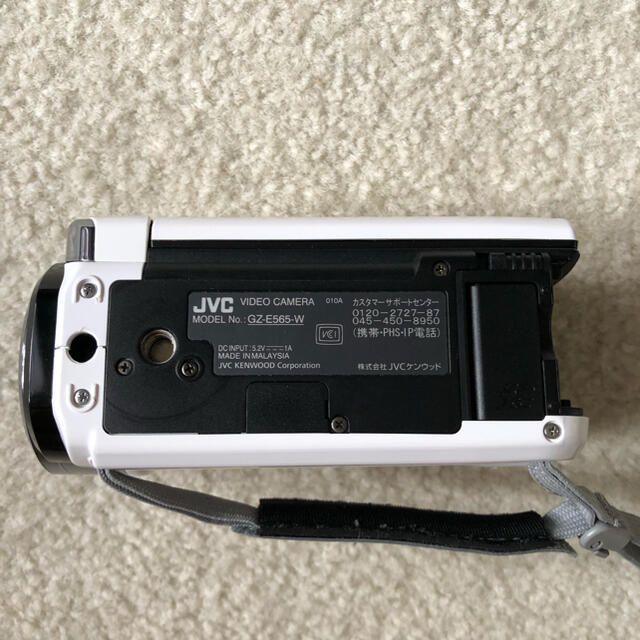 JVC EVERIO ビデオカメラ GZ-E-565-W - ビデオカメラ