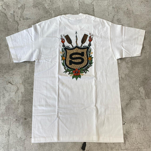 STUSSY - 90s OLD STUSSY 白タグ 未使用 USA製 Tシャツ サイズ Lの通販