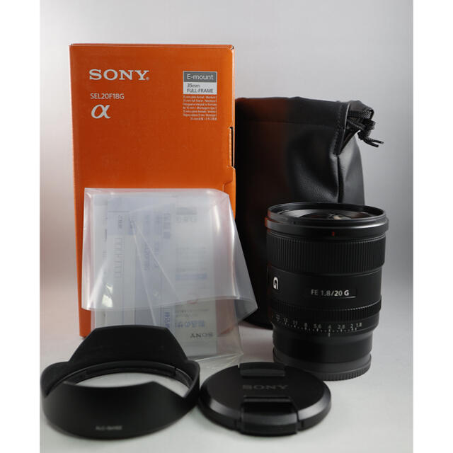 FE 20mm F1.8 G SEL20F18G 美品 - レンズ(単焦点)