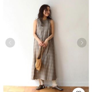 トゥデイフル(TODAYFUL)のはいじ様専用　TODAYFUL Check Flare Dress ワンピース(ロングワンピース/マキシワンピース)