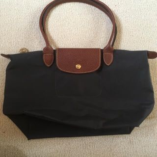 ロンシャン(LONGCHAMP)のロンシャン⭐️正規店購入　ルプリアージュ　ガンメタル(トートバッグ)