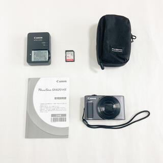 キヤノン(Canon)の美品 Canon デジタルカメラ SX620(コンパクトデジタルカメラ)