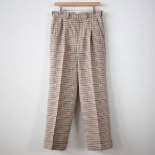 AURALEE オーラリー SILK SUMMER TWEED SLACKS(スラックス)