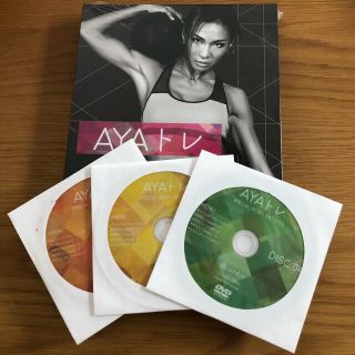 【最終お値下げ】AYAトレ DVD専用BOX＋DVD 01〜04(スポーツ/フィットネス)