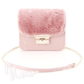 ハニーズ(HONEYS)の完売品♡Honeys メトロポリス風 ファー ミニバッグ ハニーズ FURLA(ショルダーバッグ)