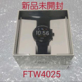 新品 FTW4025 fossil スマートウォッチ ブラック