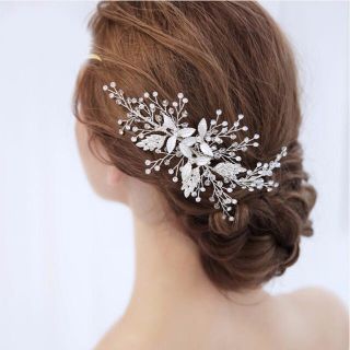 ヘッドドレス シルバー ヘアアクセサリー(ヘアアクセサリー)