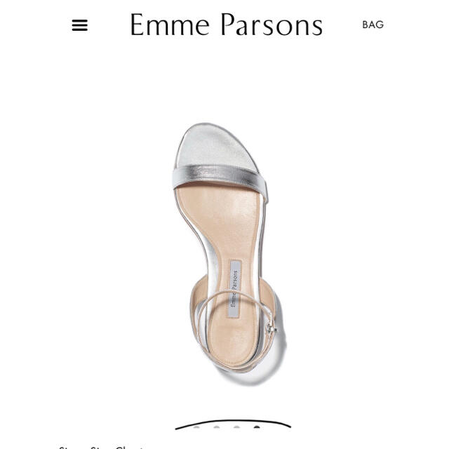 DEUXIEME CLASSE(ドゥーズィエムクラス)の新品　emmeparsons エメパーソンズ　サンダル レディースの靴/シューズ(サンダル)の商品写真