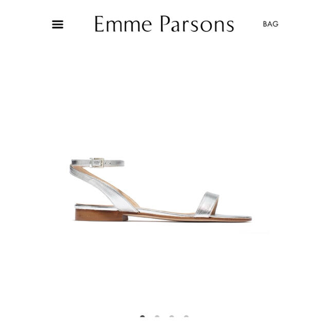 最適 新品 emmeparsons エメパーソンズ サンダル 靴/シューズ