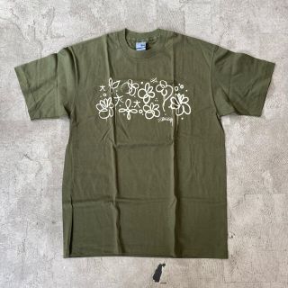 90s 未使用 OLD STUSSY LOGO TEE USA製 サイズ L