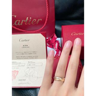 カルティエ(Cartier)のカルティエ　トリニティリング　9号　#49(リング(指輪))