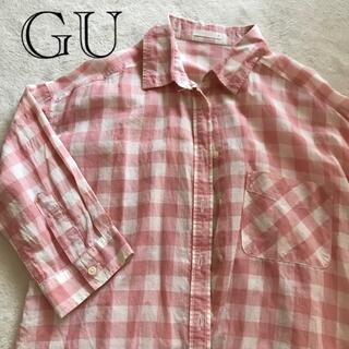 ジーユー(GU)のシャツ(シャツ/ブラウス(長袖/七分))