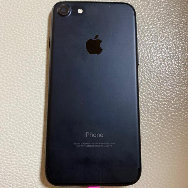 【中古品】iPhone7☆黒 スマホ/家電/カメラのスマートフォン/携帯電話(スマートフォン本体)の商品写真