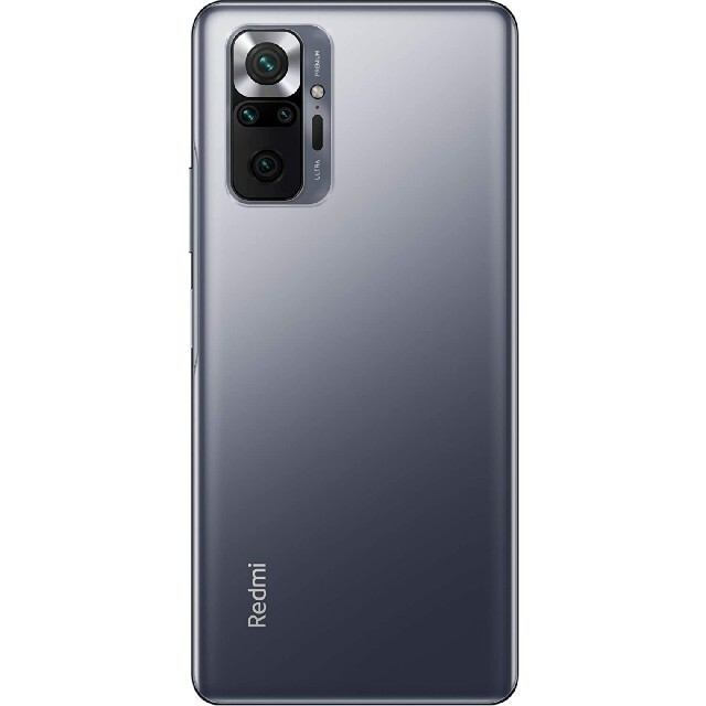 redmi note 10 pro グレー 未開封