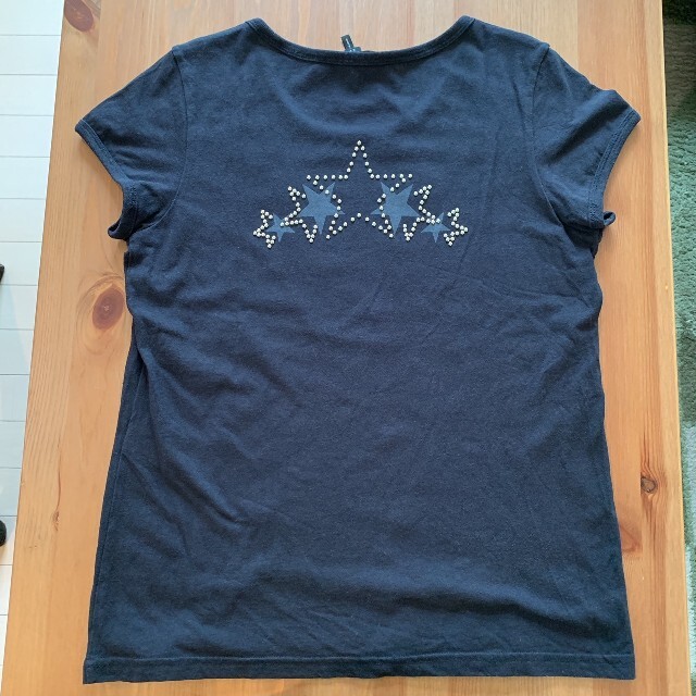 MARC JACOBS(マークジェイコブス)のMARC JACOBS 星柄 スタッズ付き カットソー ブラック 黒 レディースのトップス(Tシャツ(半袖/袖なし))の商品写真