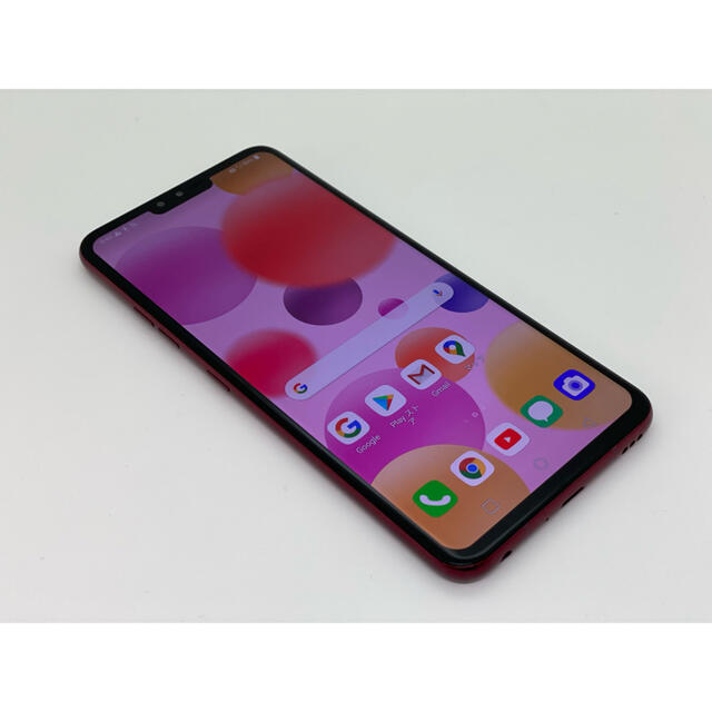 [962] LG V40 ThinQ 128GB レッド SIMフリー