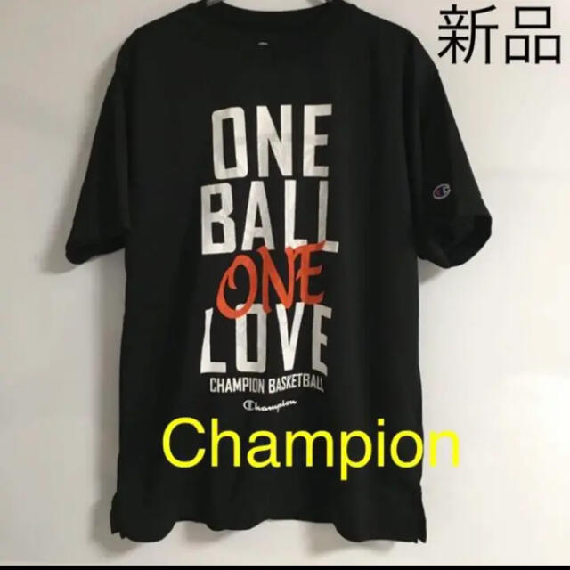 Champion(チャンピオン)のチャンピオン　速乾　ストレッチ　ドライ　Tシャツ　半袖　ブラック　メンズ　S レディースのトップス(Tシャツ(半袖/袖なし))の商品写真