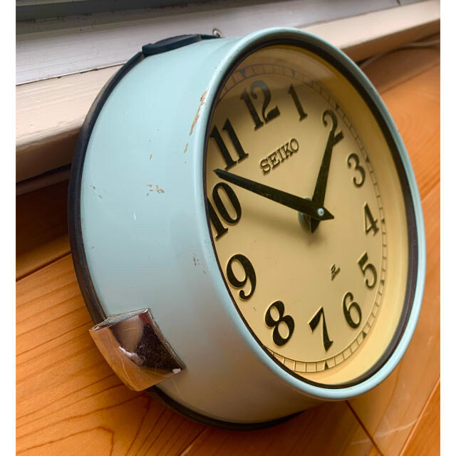 SEIKO(セイコー)のSEIKO 船舶時計 バス時計 壁掛時計 ヴィンテージ文字盤 インテリア/住まい/日用品のインテリア小物(掛時計/柱時計)の商品写真