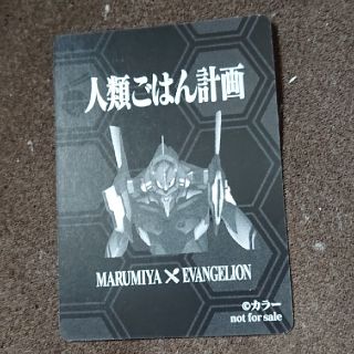 綾波レイ　人類ごはん計画カード(シングルカード)